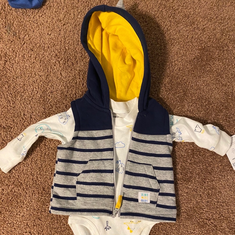Carter’s shirt and vest